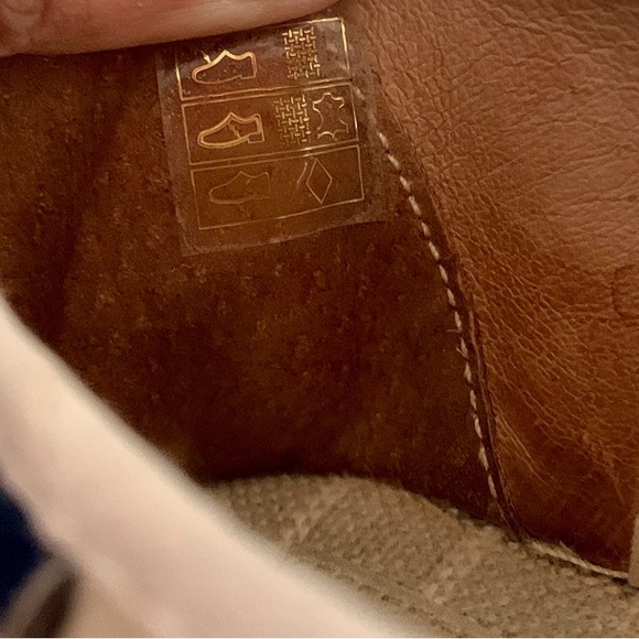 Gaimo Handmade Espadrilles Cream Textured Silk and Leather Sz 40 - Picture 11 of 12